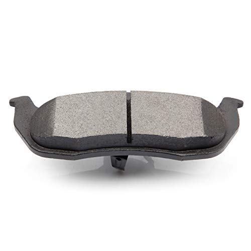 Rear Brake Pads, ECCPP D1041 Pads Kits For Jeep For Grand Cherokee 05-10 - size: Rear D1041-7945