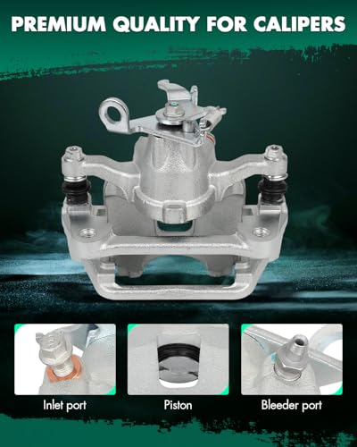 SCITOO Rear Right Disc Brake Caliper With Bracket 18B5464 - size: Rear Passenger[18B5464]