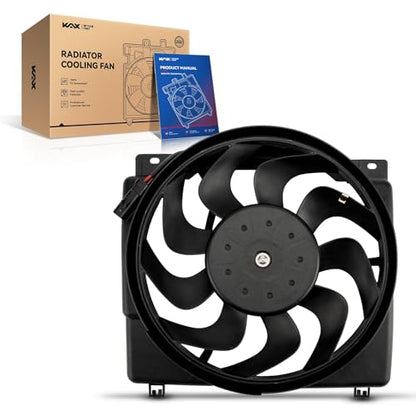 KAX Engine Radiator Cooling Fan, Compatible with 1997-2001 Cherokee 4.0L - size: 1997-2001 Cherokee 4.0L