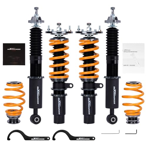 maXpeedingrods T6 Upgraded Coilover for BMW 3 Series E46 1998-2007 - color: Gold