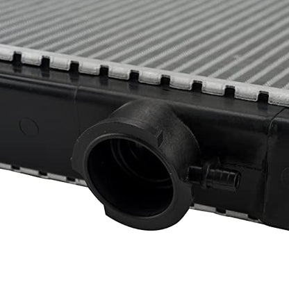 PHILTOP Automotive Replacement Engine Radiator for 1987-2006 Wrangler(w/o Quick Disconnect Fittings) External Transmission Oil Cooler Included - size: 1987-1995 1997-2006 Wrangler