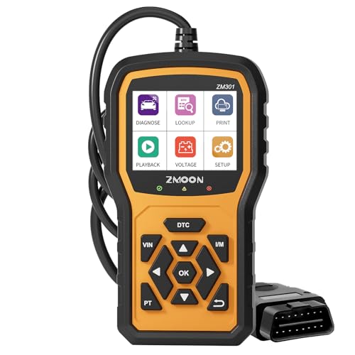 ZMOON ZM301 OBD2 Scanner Diagnostic Tool, Car Code Reader Scan Tools