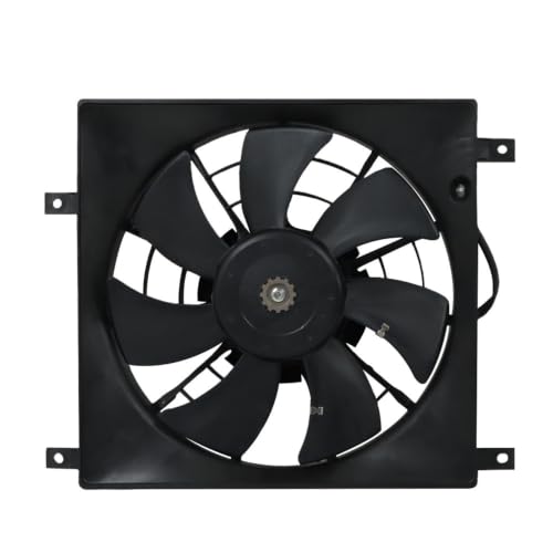 Silscvtt Engine Radiator Condenser Cooling Fan Assembly