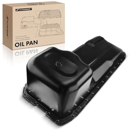 A-Premium Engine Oil Pan Sump with Drain Plug