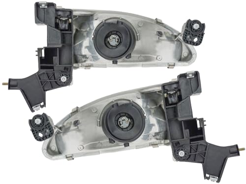 Fits Head Light 1998 1999 2000 Corolla Passenger and Driver Side PAIR - color: 1998-2000 Corolla Pair