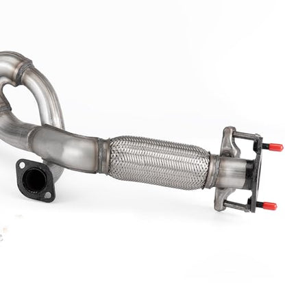 HS01F Flex Exhaust Pipe Direct Fit for Hyundai Santa Fe GLS 2007-2009 2.7L - size: 2007-2009 Hyundai Santa Fe