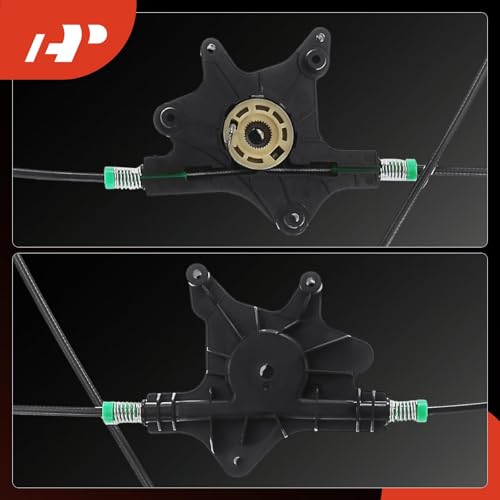 A-Premium Power Window Regulator Front Driver Side Without Motor - style: Front Driver