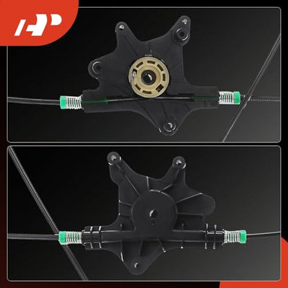 A-Premium Power Window Regulator Front Driver Side Without Motor - style: Front Driver