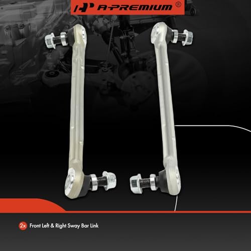 A-Premium Front Sway Bar Link Stabilizer Bar Link - Smooth Driving