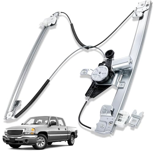 751-980 Power Window Regulator with 6-pin Motor Fit for Nissan Pathfinder 2013-2021 Sport Utility Front Left Driver Side- Replaces # 807213KA0A - size: 751-980
