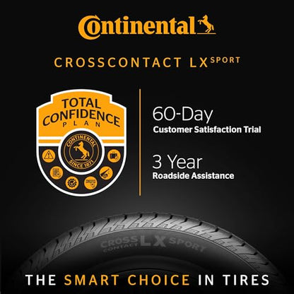 Continental CrossContact LX Sport All-Season Radial Tire -275/45R21 110W - size: 275/45R21 110W