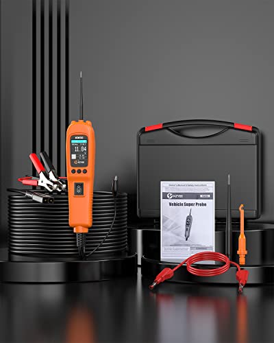 KM50 Power Circuit Probe & Automotive Circuit Tester with Live Waveform - color: Orange