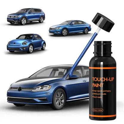 LD5L Silk Blue Touch Up Paint for Volkswagen, Automotive Paints - color: LD5L Silk Blue