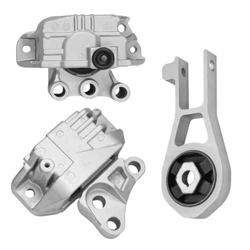 Engine Motor Transmission Mounts Set Replacement for 2016-2018 Fiat 500X