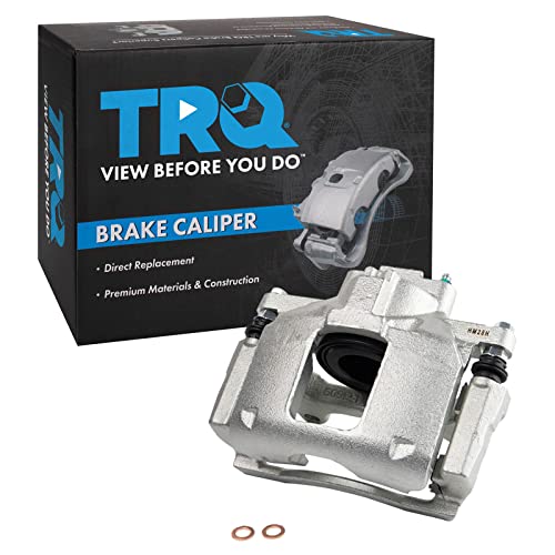 TRQ Front Left Brake Caliper w/Bracket Drivers Side - style: CLA31874