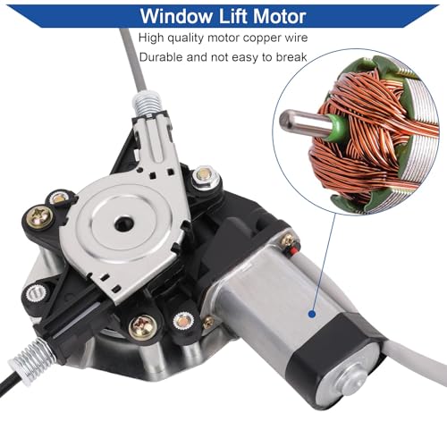 Obaee 748-173 Front Right Passenger Side Power Window Lift Regulator with Motor Compatible with Chevrolet Impala 2006-2013/ Impala Limited 2014-2015 - size: Front Right Passenger Side