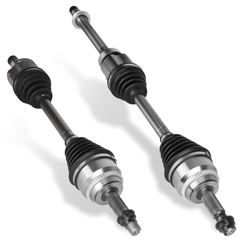 Front left & Right CV Axle Shaft Assembly 2.4L 2.4 Fits for Toyota Camry 2002-2009, for Highlander 2001-2007, for Solara 2004-2006 & 2007-2008 (Manual Trans), 1 Pair of CV Axle Shaft Assembly