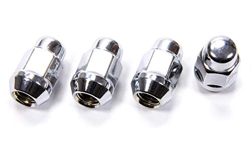 Gorilla Automotive 41147B Acorn Bulge Seat Lug Nuts (14mm x 1.50 Thread Size) - size: M14-1.50 Acorn Bulge Closed End 4 Lugs