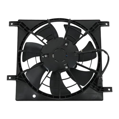 Silscvtt Engine Radiator Condenser Cooling Fan Assembly