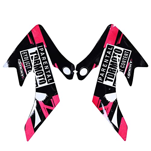 Complete Graphics Decals Stickers Kit for CRF50 XR50 CRF 50 XR 50 Plastics Fairing SDG SSR 107 110 125CC Thumpstar Atomik Dirt Pit Bikes Motorcycle SSR110 SSR125 Coolster (KWTG008) - color: Kwtg008