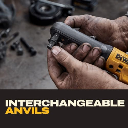 DEWALT 20V MAX XR Cordless Ratchet, 3/8" and 1/2" Sealed Head Ratchet, Bare Tool Only (DCF510B) - style: Bare Tool Only