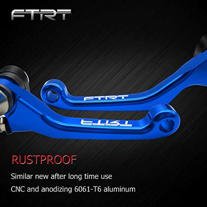 Pivot Dirt Bike Brake Clutch Levers Compatible with TTR125 L LE LW 00-18/ TTR250 93-13/ XT250X 06-16/ Tricker 04-16/ DT230 Lanza 97-13/ WR250R WR250X 07-17/ SEROW225 SEROW250 1986-2016, Blue - color: Blue, size: TTR125/ TTR250/ XT250X/ DT230/ WR250R/SEROW