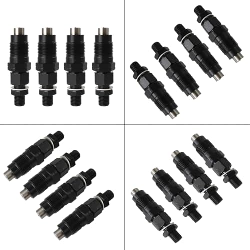 4pcs Diesel Fuel Injectors 16600-63G21 For Nissan Navara QD32 D22 3.2L