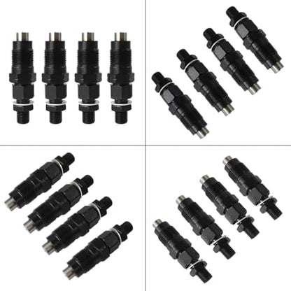 4pcs Diesel Fuel Injectors 16600-63G21 For Nissan Navara QD32 D22 3.2L