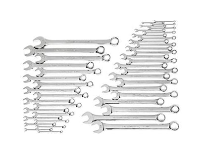GEARWRENCH 44 Pc. Master Combination Wrench Set, Metric/SAE - 81919 - size: 44 Pc, style: No Storage