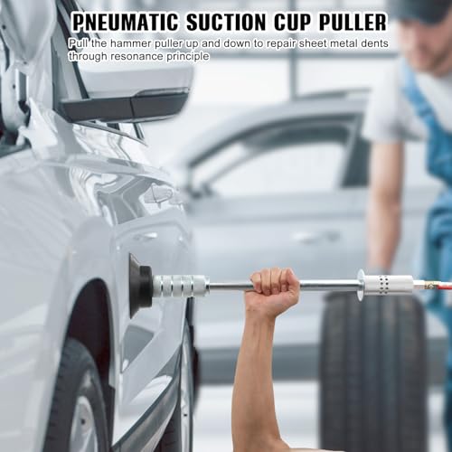 Pneumatic Dent Suction Puller Air Suction Vacuum Slide Hammer - size: 1 Cup