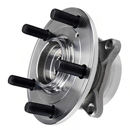 Detroit Axle - Front Right Wheel Hub Bearing CV Axle Assembly Replacement - size: 2WX4200011/Pair