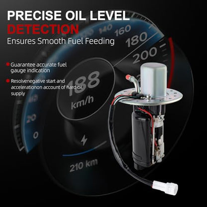 15100-29G00 Electric Fuel Pump Module Assembly Compatible With Suzuki GSXR 600 GSXR 750 2004-2005 GSXR600 GSXR750 GSX-R600 GSX-R750 Repalce 1510029G00 - size: 15100-29G00