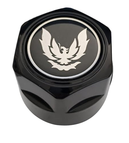 Black 1982-92 Firebird Trans AM Formula Aluminum Wheel Center Cap Hub Cover 4PCS