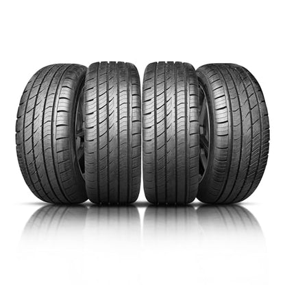 Set of 4 Finalist UN108 All Season 225/50R17 94V SL High Performance Tires - size: 225/50R17
