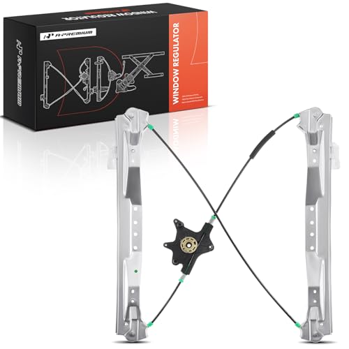 A-Premium Power Window Regulator Front Driver Side Without Motor - style: Front Driver
