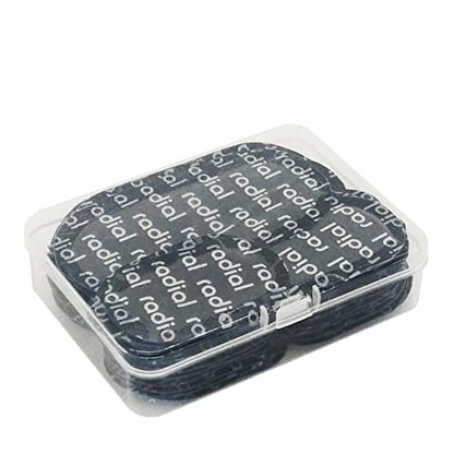 TP-MV2b Radial Tire Patch Kit 36 pcs(1 1/2" x 2 3/8" (38 x 61 mm) 24 pcs and 2" x 4" (49 x 100 mm) 12 pcs in a Box) - size: 1.5" x 2.4" 24 pcs ; 2" x 4" 12 pcs