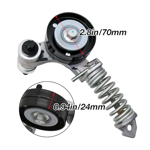 25195388 Drive Belt Tensioner Assembly, Replacement for Chevy Trax Sonic Cruze Limited Buick Encore 1.4L, Replace# 55565236