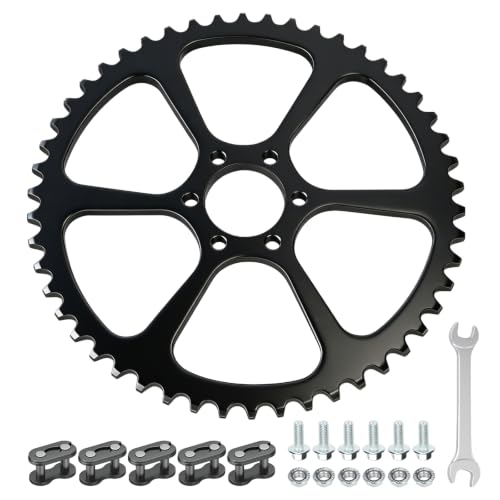 50 Tooth Rear Sprocket #40 41 420 Chain 37mm for Coleman CT100U DB30 - color: Black-50 Tooth