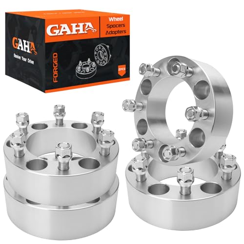 GAHA 6x139.7mm Wheel Spacers 2 inch 108mm Hub Bore, with M14x1.5 - color: 6x139.7-2in-4PCS