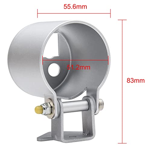 KAOLALI 2" 52mm in-Dash Tachometer/Speedometer Cup, Universal Gauge Cup Dashboard Pod Gauge Mounting Cup Holder - size: 2" (52mm)