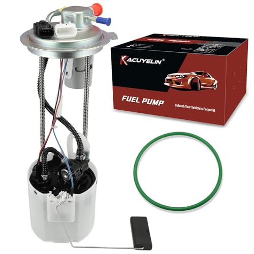 E4123M Electric Fuel Pump Module Assembly Compatible with Chevrolet Silverado 1500 GMC Sierra 1500 2014-2018 4.3L 5.3L 6.2L V6 V8 Replace# 13513407 13582491 SP6714M FG1832