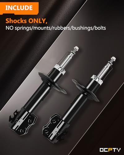 OCPTY Front Shock Absorbers Struts for Toyota for Yaris 2010-2014 FWD