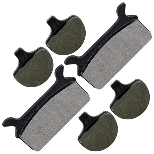 Replacement Parts for Front And Rear Brake Pads for Harley Davidson Flhri Road King EFI 1996-1998 Mod-BP8-3676