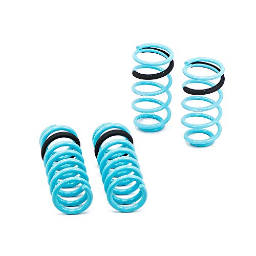 Godspeed LS-TS-FD-0006-C Traction-S Performance Lowering Springs, Reduce Body Roll, Improved Handling, Set of 4, compatible with Ford Mustang Coupe 1999-04
