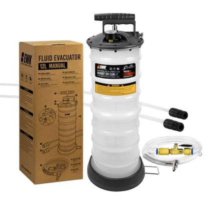 EWK 12L Heavy Duty Manual Oil Extractor/Dispenser Pump - size: 12L (With Reinforced Tank)