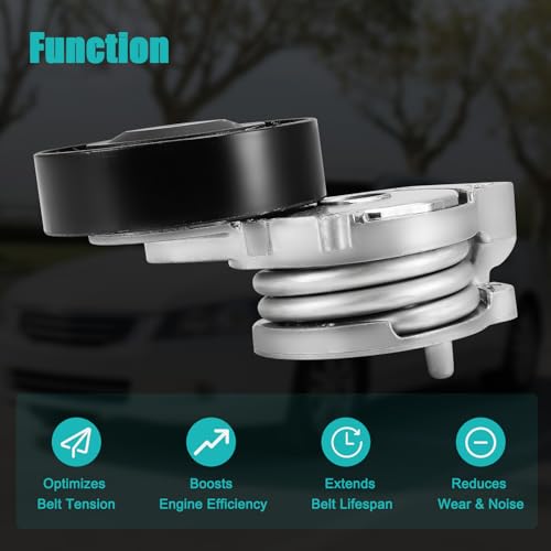 AULINK Belt Tensioner Assembly with Pulley (2.5L L5) For Volvo