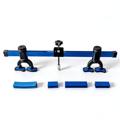 Dent Pull Lever Bar Kit with Adapters, 857mm Car Body Repair Bridge Lifter - size: 857mm