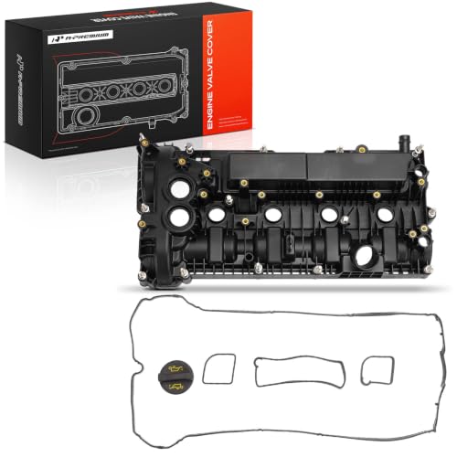 A-Premium Engine Valve Cover, with Gasket & Bolts, Compatible with Ford Edge/Mustang 2015-2019, Escape 2017-2019, Explorer 2016-2019, Fusion 2017-2020 & Lincoln MKC/MKZ 2017-2019, 2.0L 2.3L DOHC