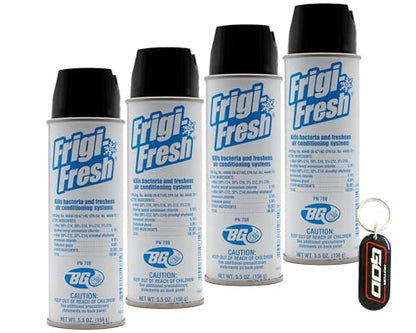 BG Frigi-Fresh 5.5 oz. (156g) (Pack of 4) With Motor God Key Chain