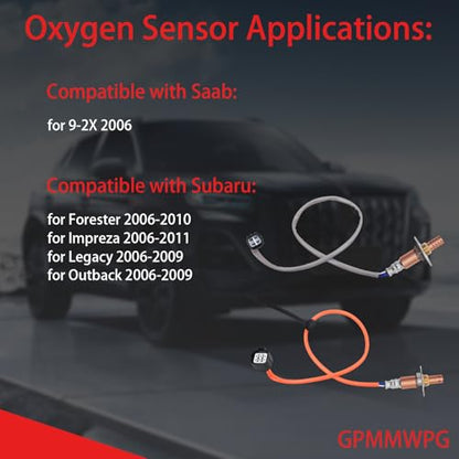 2Pcs O2 Sensor 234-4445 234-9123 Oxygen Sensor Upstream Downstream